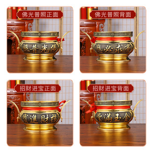 Factory Directly Supplied Copper Alloy Incense Furnace Household Indoor Incense for Sandalwood Furnace Antique small size Incense Furnace