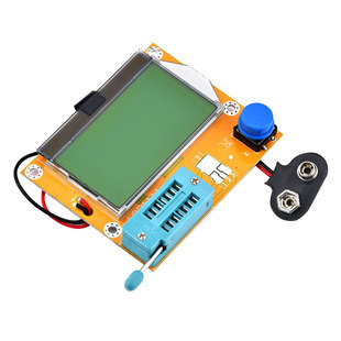 LCR-T4 ESR SCR multi-pattern transistor function tester resistance capacitance