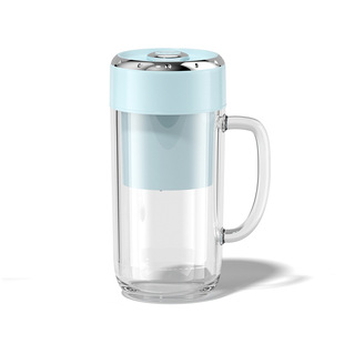 Juicing Cup Ton Cup Electric Power Large Cup Double Cover Juicer Household Multifunctional Ton Barrel with Straw