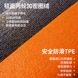 E-sports Table and Chair Carpet Office Study Chair Floor Mat Wood Floor Protection Mat E-sports Room Bedroom Sound Insulation Mat
