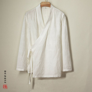 2024 autumn new Chinese style men's jacquard men's improved new Chinese style Chinese clothing robe a generation of hair