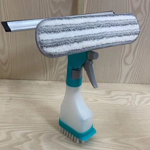 Spray glass wiper glass wiper double-sided wiper water spray car glass wiper