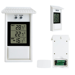 Outdoor Garden Waterproof House Modeling Thermometer Digital Thermometer Roof Thermometer Garden Thermometer