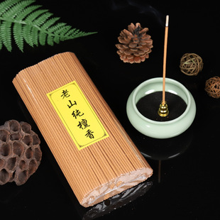 Old Mountain Sandalwood Line Incense for Buddha Incense Home Buddha Worship Incense God Worship Incense Guanyin God of Wealth Immortal Home Incense Factory Outlet