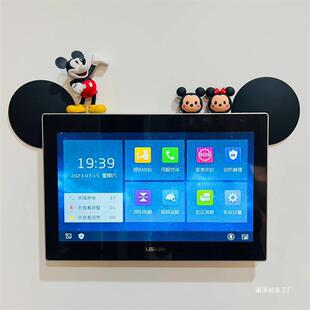 Mickey Visual Doorbell Home Decoration Switch Sticker Hallway Panel