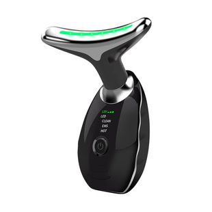 Colored light neck care to neck lines beauty instrument neck massage to fine lines small dolphin neck care instrument artifact