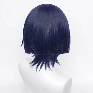 Jifuyuan god cos wig vagrant straggler wig cos jarhead styling game short hair anime wig