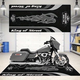 New Motorcycle Display Pad Motorcycle Harley Ducati Non-slip Parking Blanket Personalized Wear-resistant Bedroom Bedside Blanket