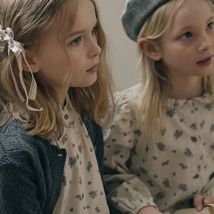 presale Ins2024 Autumn and Winter New Nordic Niche Wool Hollow Long Sleeve Cardigan for Girls
