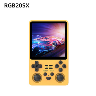 New RGB20SX open source game console 4 inch IPS HD handheld game console FC retro PSP rocker arcade