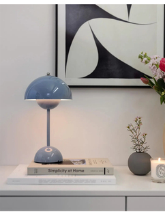 Denmark bud desk lamp charging wireless movable simple guest restaurant bedside touch dimming VP9 classic desk lamp