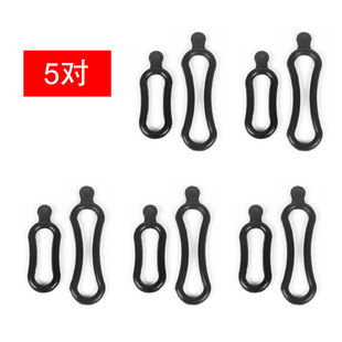 Deemount bicycle lamp holder T6 headlight lamp holder silicone strap tail lamp fixing ring rubber O-ring