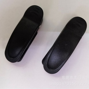 Plastic mobile phone back clip rotating spring clip duckbill clip rotating clip buckle belt belt clip