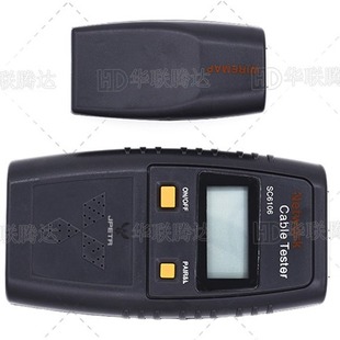 Hualian Tengda SC6106 визуальный тестер сетевой кабель цифровой дисплей детектор сеть ВКЛ-ВЫКЛ