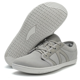 2024 spring new wide-toe running sports soft bottom bare feet shoes men's and women's casual flying woven breathable mesh shoes