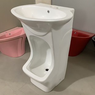 Middle East Muslim Household Column Hand-washing Face-washing Foot-washing Basin Dual-purpose Small Household Exterior Floor-type Water-saving Mop Pool