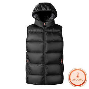Cross-border foreign trade Amazon new warm vest men's coat thickened loose double-sided high-quality vest horse
