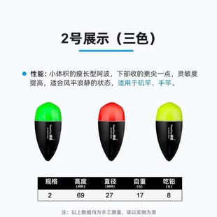 Two-color Apollo Electronic Wave Ticket Aranda Fishing Sea Fishing Electronic Apollo Luminous Apollo Aranda Fishing