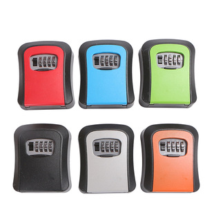 Decoration password key box door construction site B & B punch-free entrance door put password box home lock