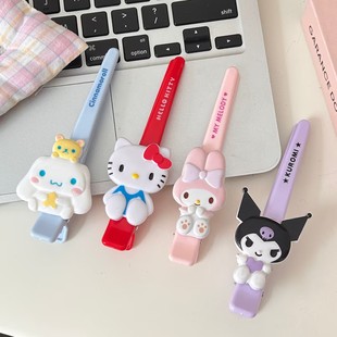 Сеть Red Yugui Dog лопнул зажим для волос Hello Kitty