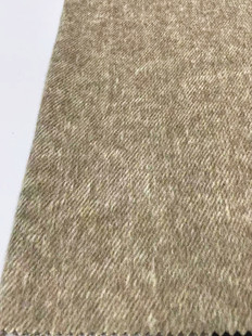 in stock Supply Long Hair Plain Slub Fabric Coat Clothing Woolen Fabric