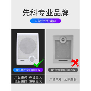 Xianke A2 wall-mounted audio speaker store dedicated indoor Bluetooth restaurant commercial milk tea billiard ball door store mall