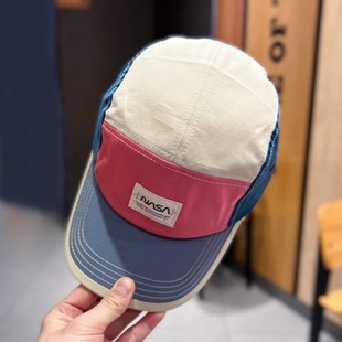 American color matching baseball cap spring and summer thin sun hat outdoor sports leisure sun hat men's and women's tide cap