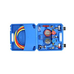 Air conditioning fluorine meter R134a automobile air conditioning fluorine meter refrigerant pressure gauge snow type pressure gauge fluorine meter tool