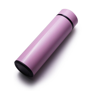 Smart 304 stainless steel vacuum cup temperature display Cup business gift car vacuum cup printed logo