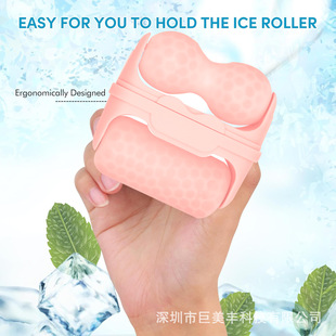 Ice Massage Ice Roller 2ni1 Double-headed Ice Roller 2-in-1 Micro-needle Postoperative Ice Compress to Eliminate Redness and Bloating Ice Physical Redness