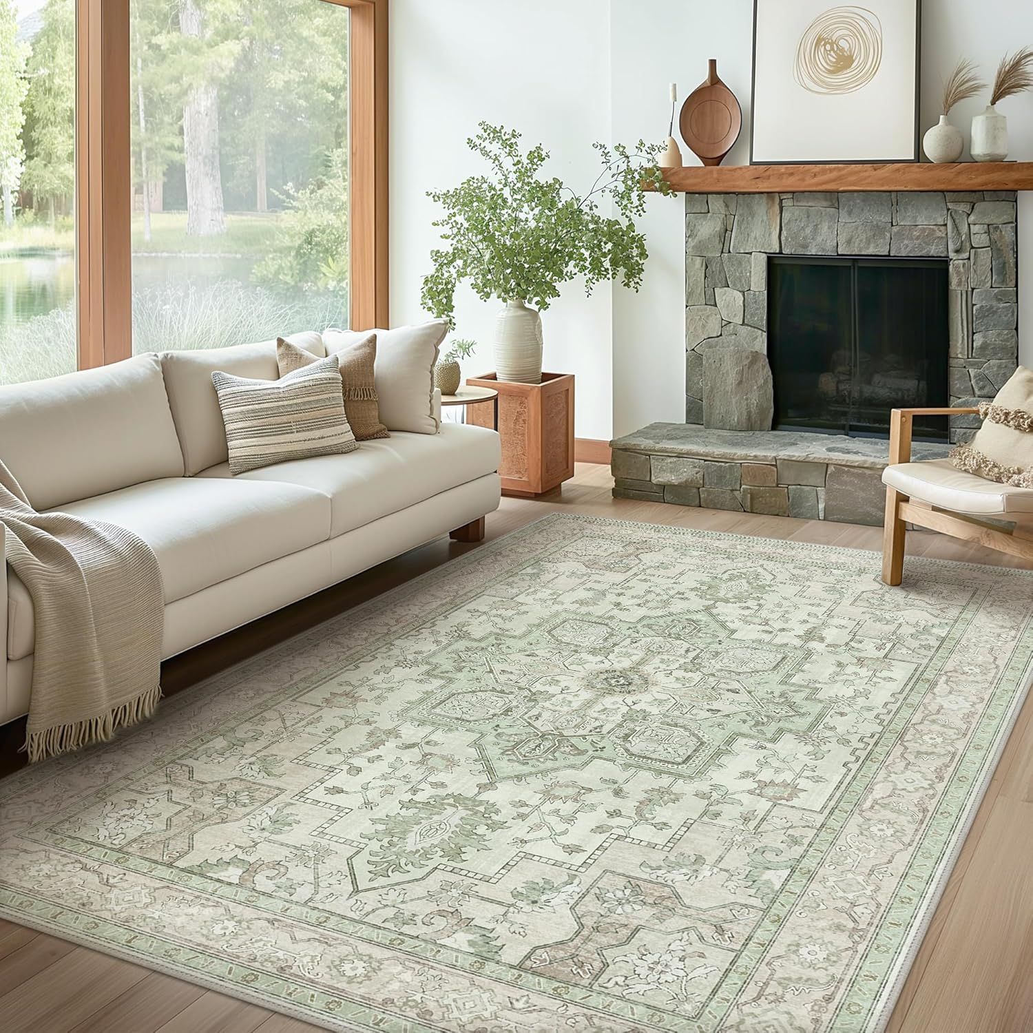 Cross-Border Bohemian Imitation Cashmere Retro Living Room Carpet Persian Thickened Sofa Blanket Amazon Dropshipping Bedside Blanket