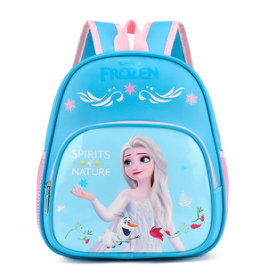 Children's New Schoolbag Kindergarten Baby's Lightweight Backpack for Boys and Girls Princess Aisha Small Backpack for Foreign Trade