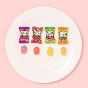 Bulk Fruit Super Soft Candy Rich Fruity Mixed Fruit Flavor Gummy Wedding/new Year Souvenir Snacks