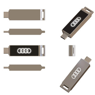 Светящийся USB-флеш-накопитель Творческий Логотип персонализированный бизнес-подарок торги выставочное предприятие высокоскоростной автомобиль 3,0 USB-флеш-накопитель оптом