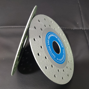 Special cutting piece for rock plate, ceramic tile, trimming stone, flat grinding and grinding 45 chamfering, beveling and grinding machine, grinding piece 115mm