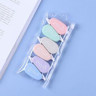 Morandi small correction tape mini cute correction tape set creative portable correction tape hobby stationery wholesale
