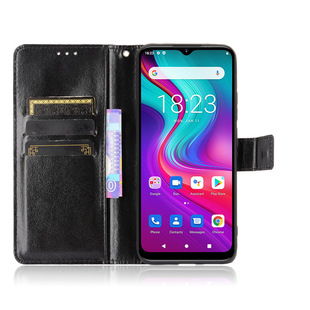 Применимо к Doug Doogee X96 Pro Чехол для мобильного телефона держатель карты ремешок флип кожаный чехол для телефона Crazy Horse узор защитный чехол