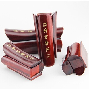 Mahogany Small Coffin, Solid Wood Ornaments, Office Living Room, Entrance Hall, Desktop Seal, Special Handicrafts, Cultural Toys, Hand Pieces