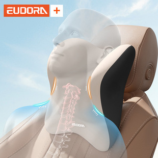 New Car Headrest Latex Neck Protection Set Car Lumbar Support Pillow Waist Car Backrest Seat Driver Waist Protection