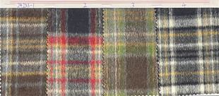 Woolen Woolen in stock Shun Wool Small Plaid Coat Clothing/Shoes and Hats/Luggage Fabric Shaoxing Supply