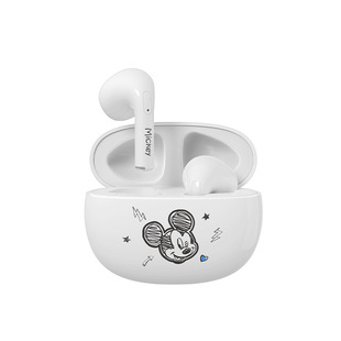 Disney совместное подлинное беспроводное вкладыши bluetooth наушники спортивные шумоподавление мини-милый Винни медведь Микки