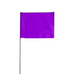 Cross-border hot-selling landmark flag signal flag flag irrigation flag small red flag wire flagpole marking flag