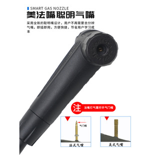 Giant Motor Mountain Electric Bicycle Pumper American Mouth Universal Household Barometer Equipment