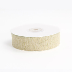 Ribbon color retro imitation linen belt famous family wind handmade DIY hair accessories gift packaging decorative webbing wholesale