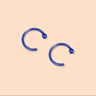 Неметаллические керамические серьги био-фарфоровые отверстия для ушей