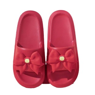 Wedding slippers wedding festive red wedding wedding dowry bathroom slippers couple indoor summer couple