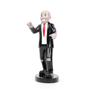 Cross-border for creative and funny characters art resin ornaments home desktop ornaments decorations source generation