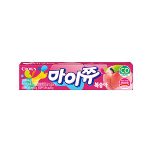 South Korea Imported Crown Grape Apple Strawberry Peach Flavored Gummy Containing Vc Fruit Flavored Kidsren's Snacks