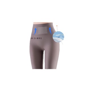 Summer New Large Size High Elastic Thin Milk Leather Pants Ice Mask Pants Tummy Control Slimming Yoga Barbie Leggings for Women