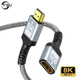 8K HDMI-совместимый удлинитель провода самка адаптер 4K @ 120Hz8K@60Hz2.1 48 Гбит/с